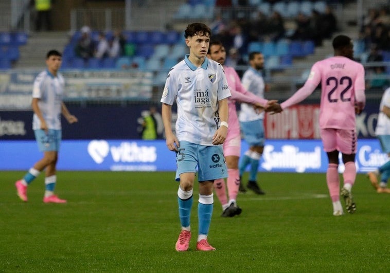 Ochoa, segundo debutante más joven de la historia en el Málaga